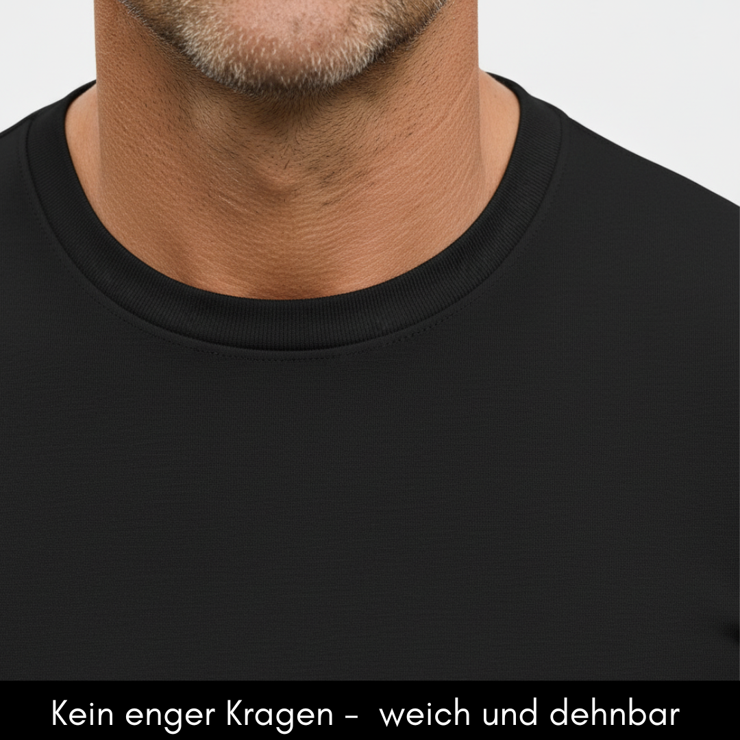 Herren T-Shirt – T-Shape, Rundhals, Baumwolle