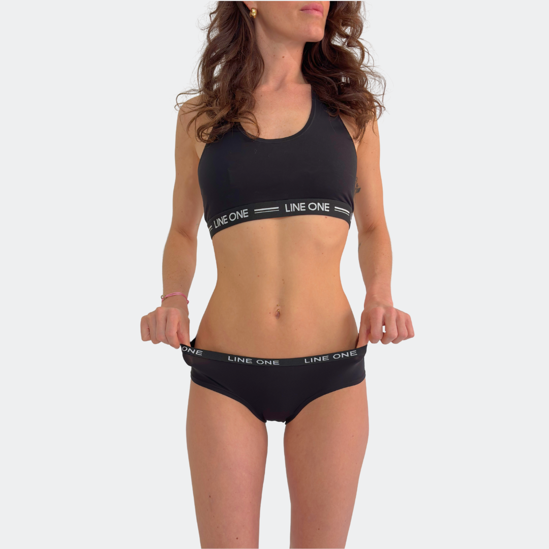 Line One Damen Hipster aus Bio-Baumwolle