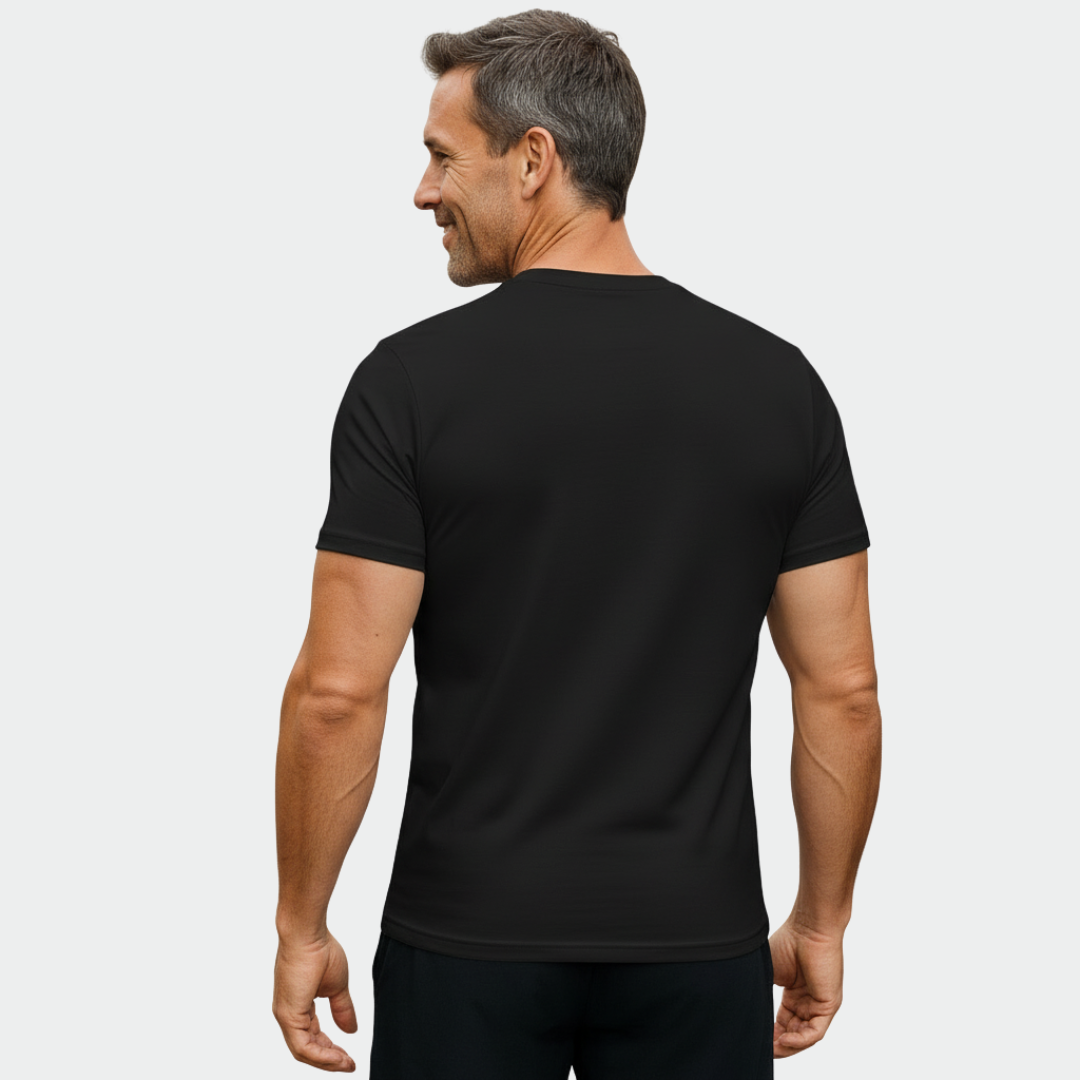 Herren T-Shirt – T-Shape, Rundhals, Baumwolle