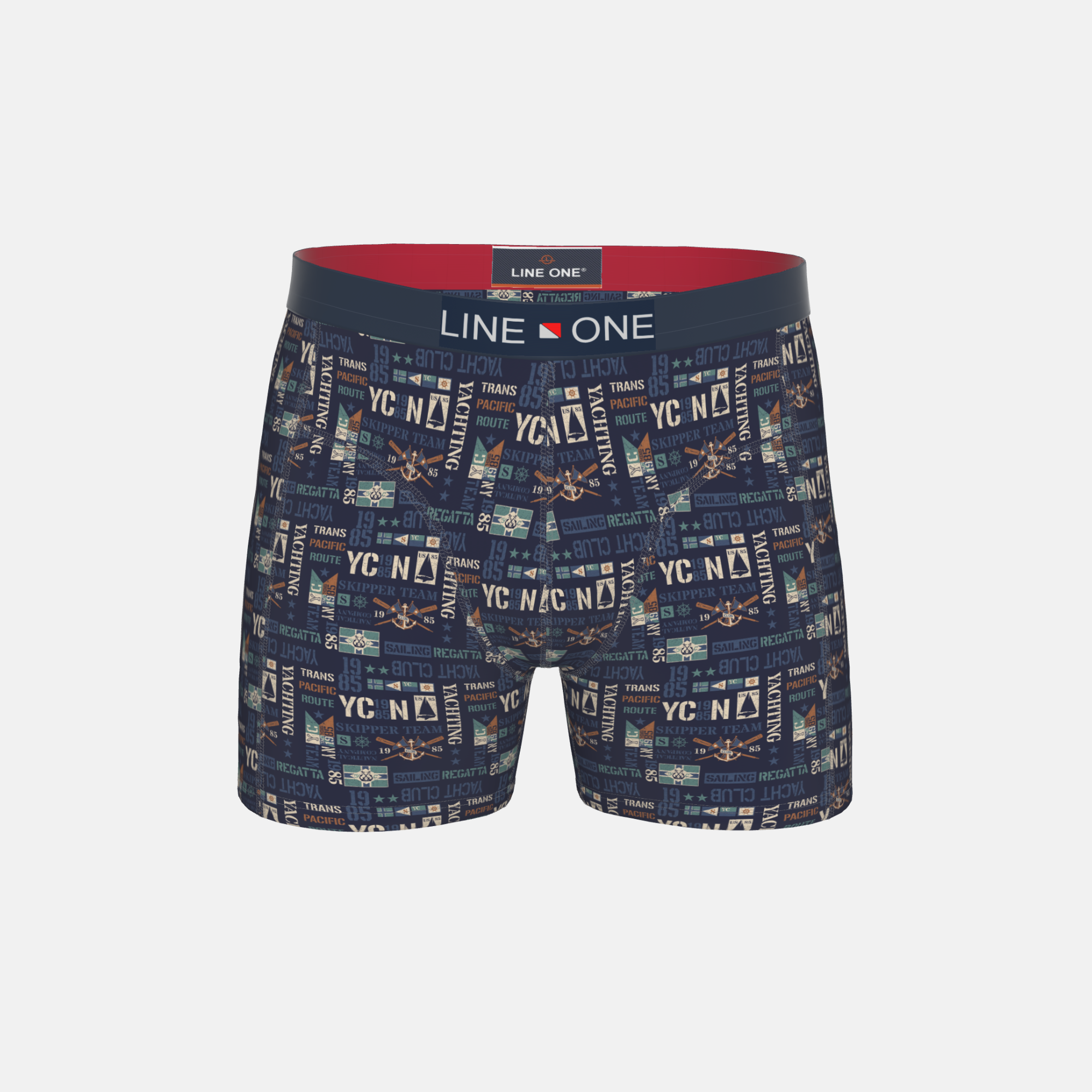 Line One Herren Boxershorts "yachting"