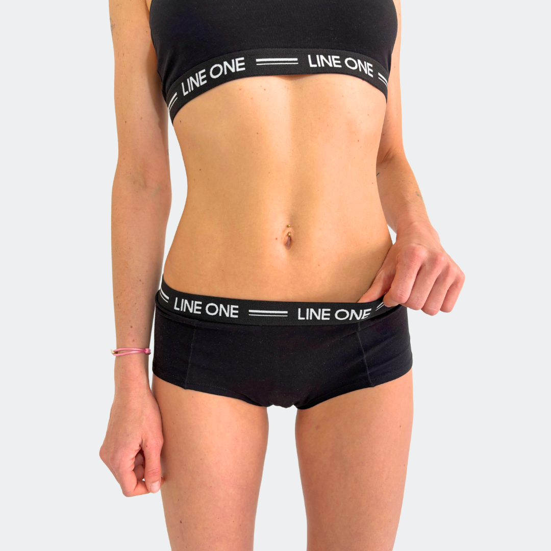 Line One Damen Minishorts aus Bio-Baumwolle