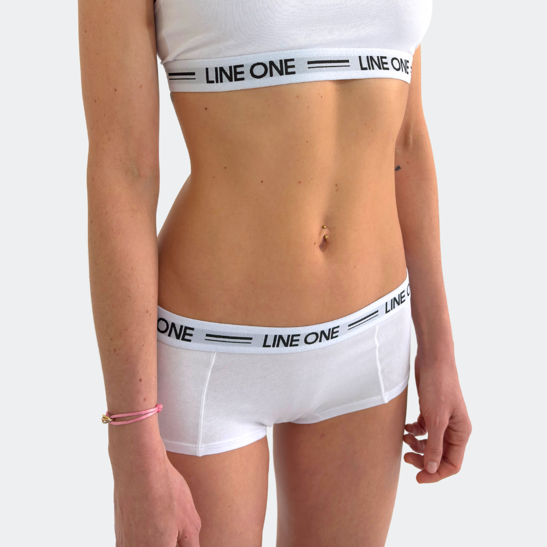 Line One Damen Minishorts aus Bio-Baumwolle