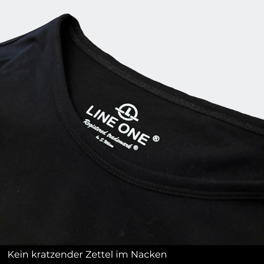 Herren T-Shirt – T-Shape, Rundhals, Baumwolle