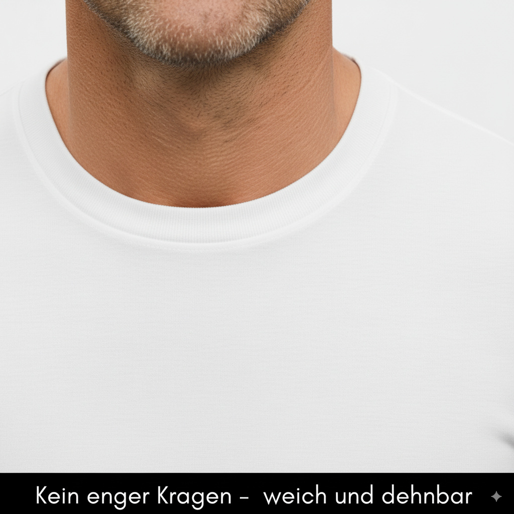 Herren T-Shirt – T-Shape, Rundhals, Baumwolle