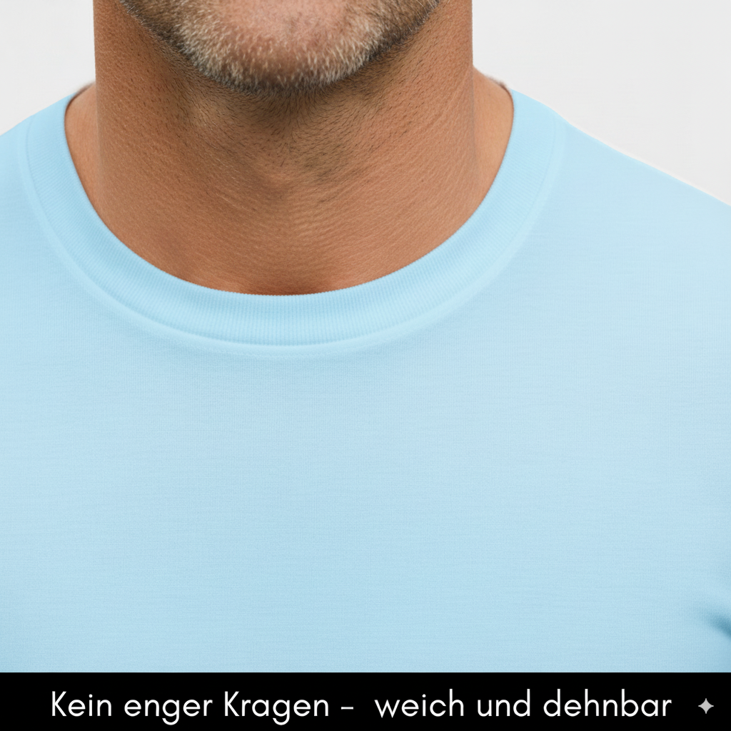 Herren T-Shirt – T-Shape, Rundhals, Baumwolle