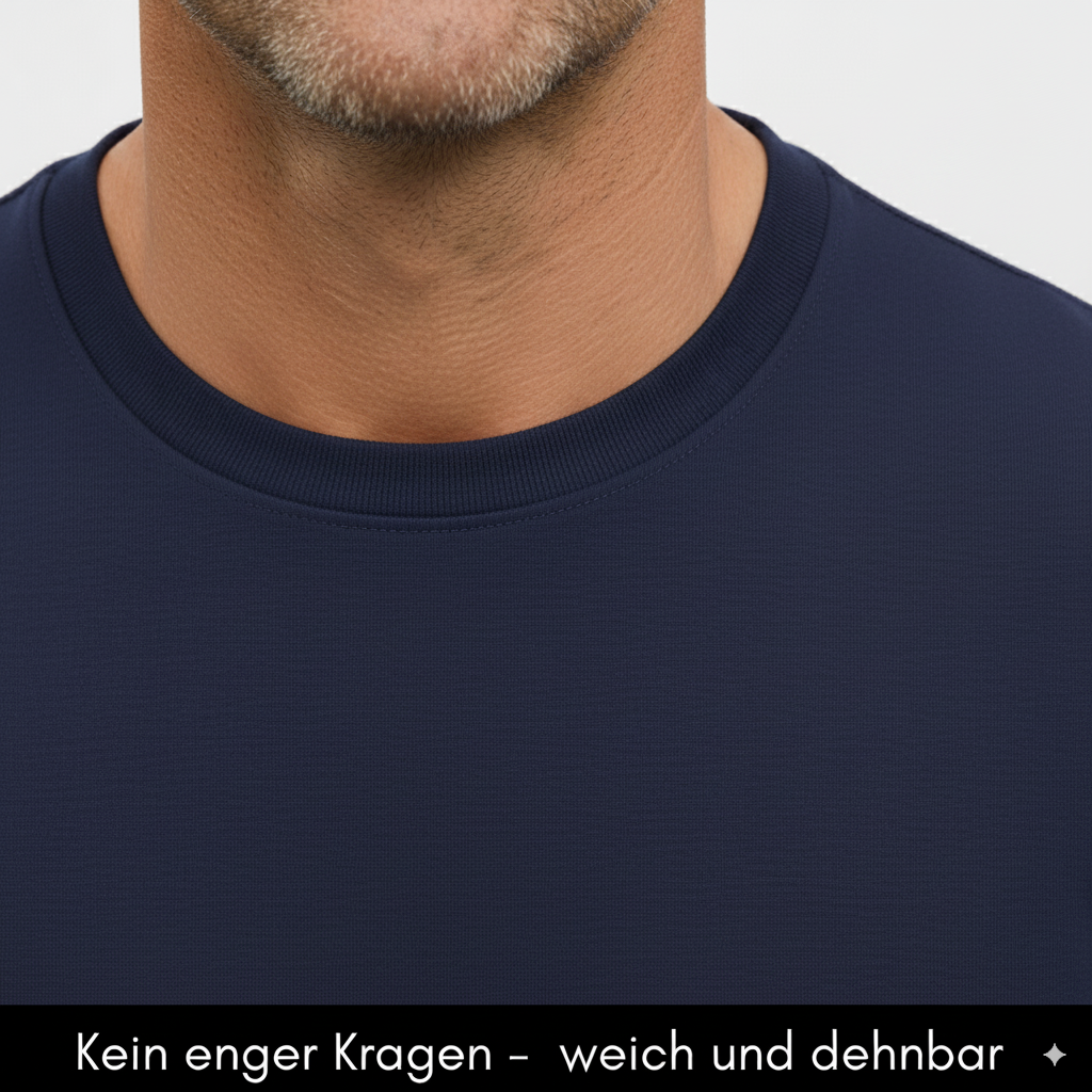 Herren T-Shirt – T-Shape, Rundhals, Baumwolle