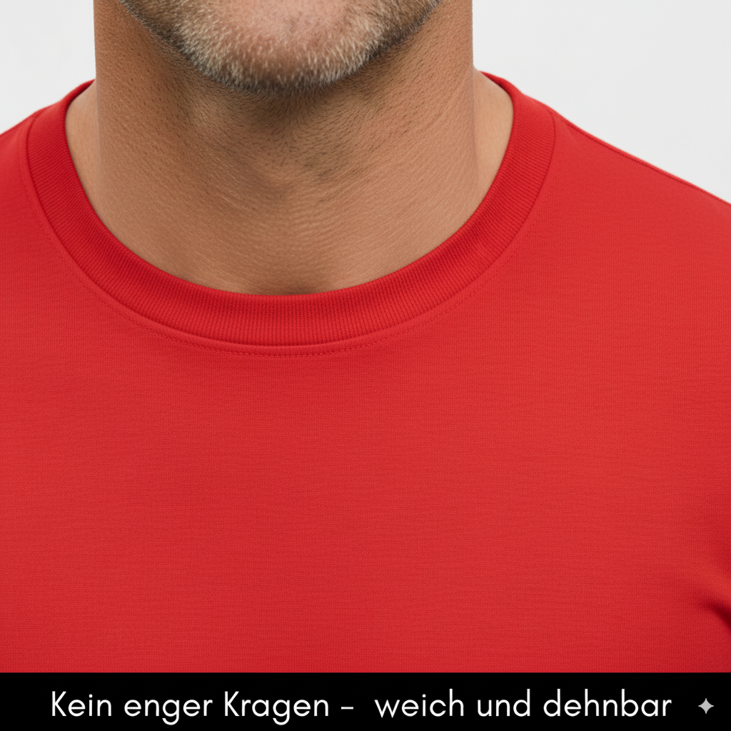 Herren T-Shirt – T-Shape, Rundhals, Baumwolle