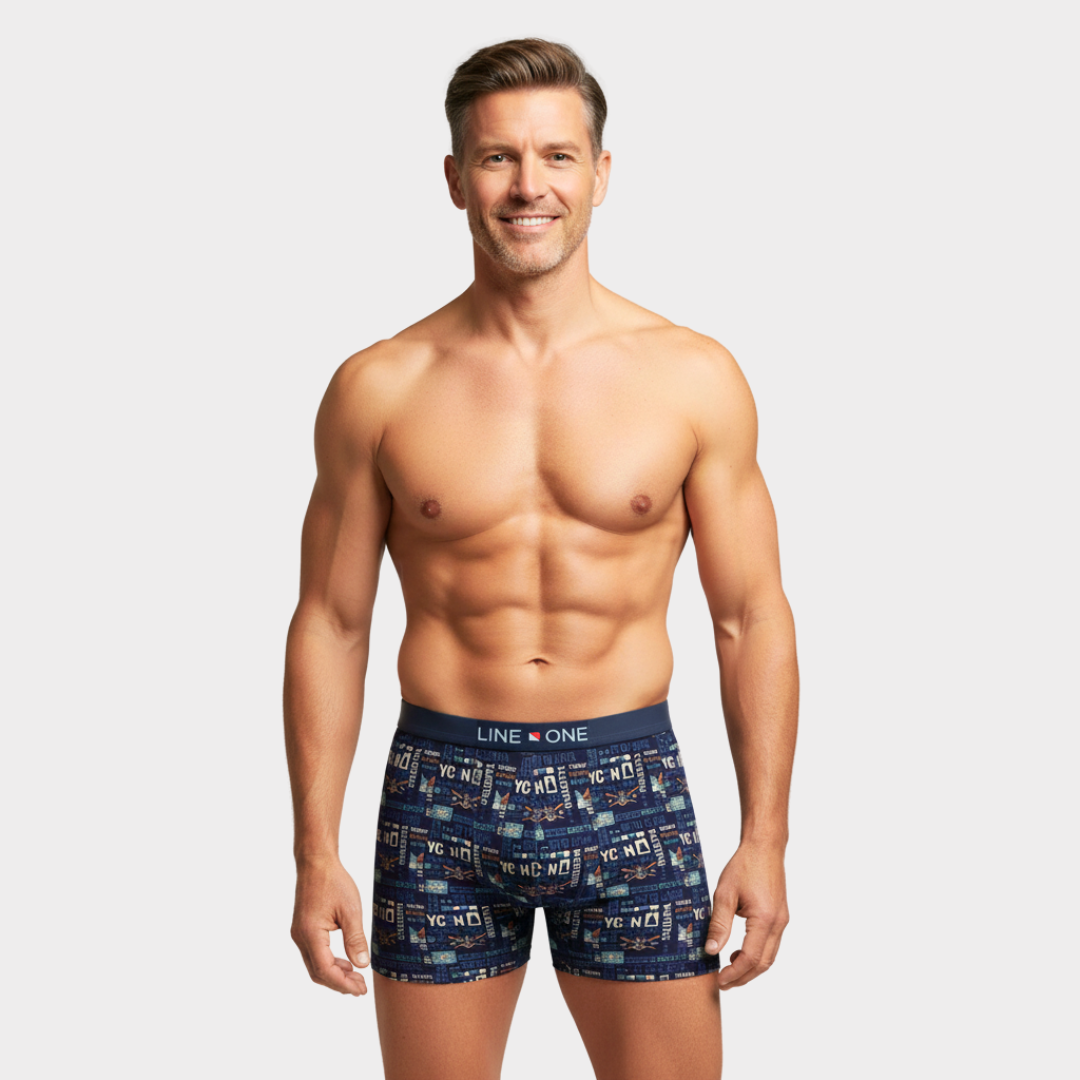 Line One Herren Boxershorts "yachting"