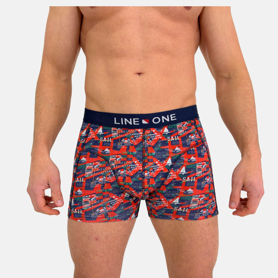 Line One Herren Boxershorts "Sail"