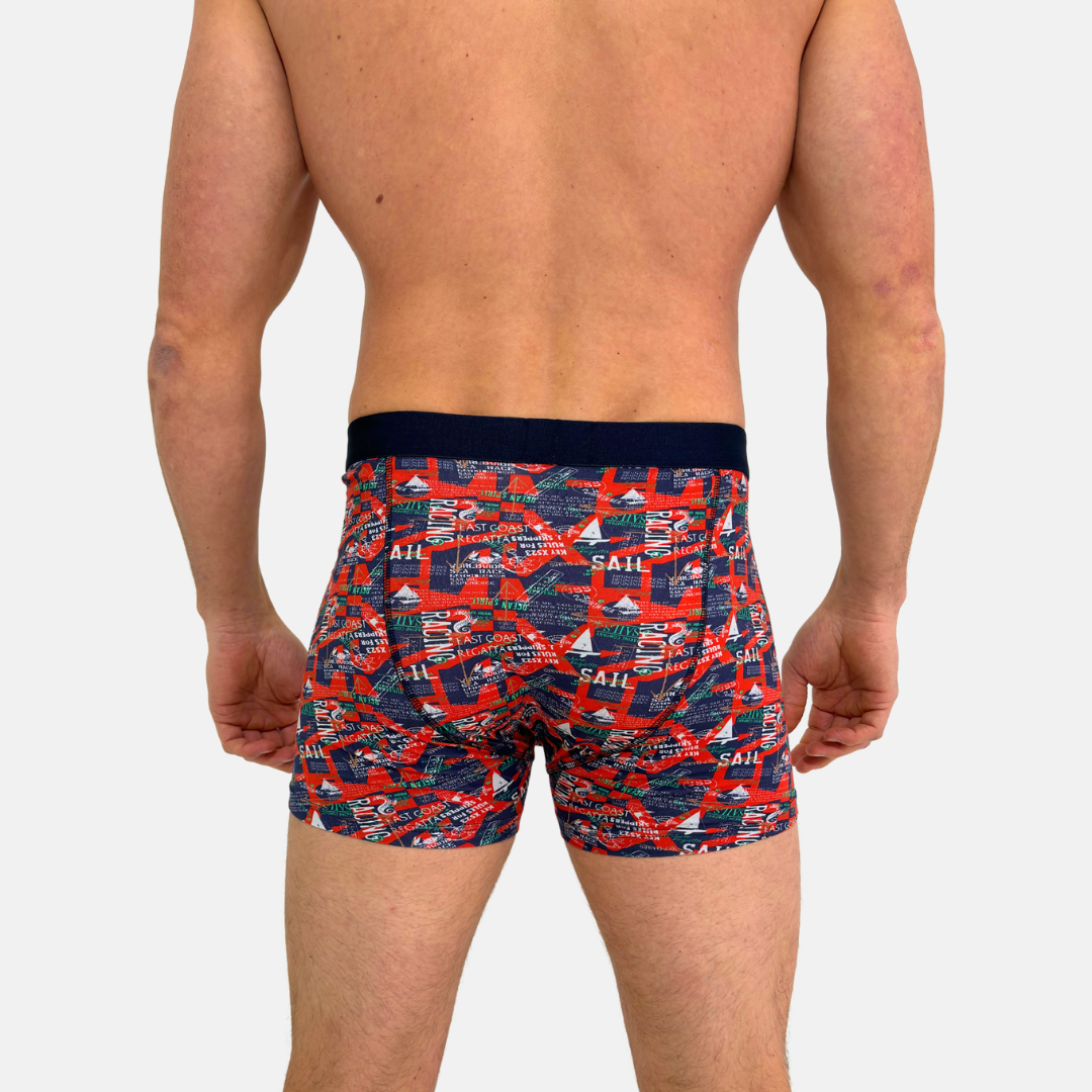 Line One Herren Boxershorts "Sail"