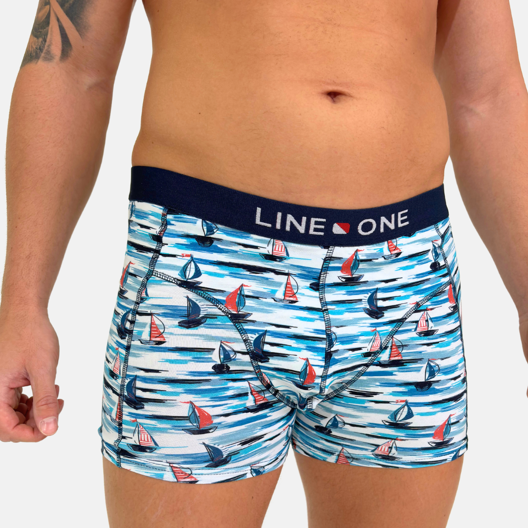 Line One Herren Boxershorts "Sailing"