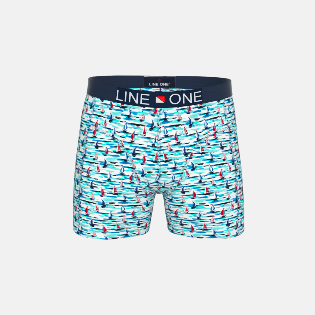 Line One Herren Boxershorts "Sailing"