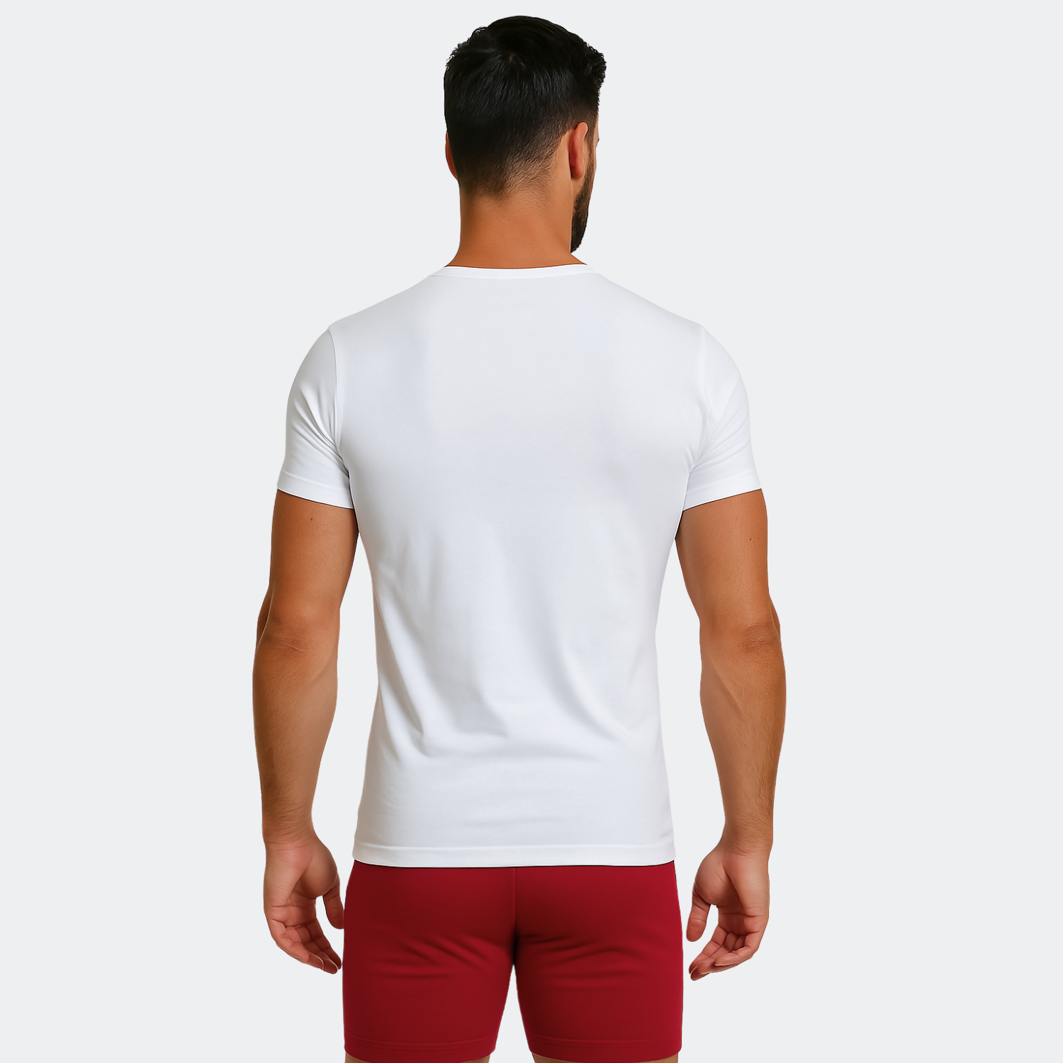 Herren T-Shirt – T-Shape, Rundhals, Baumwolle