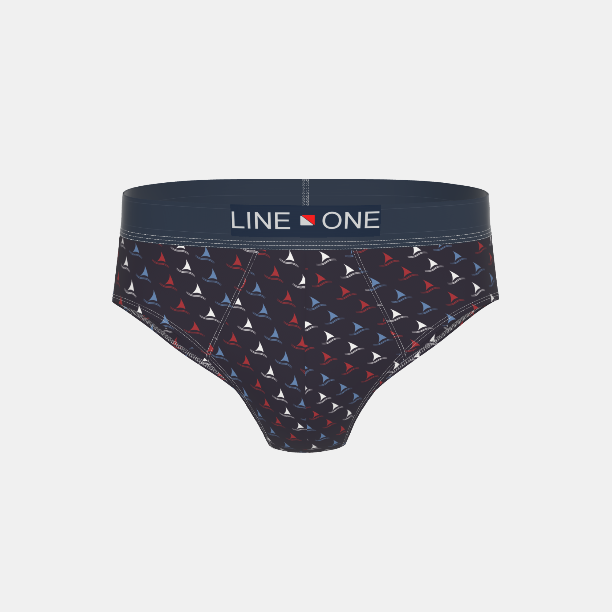 Line One Herren Slip "Digital" bedruckt
