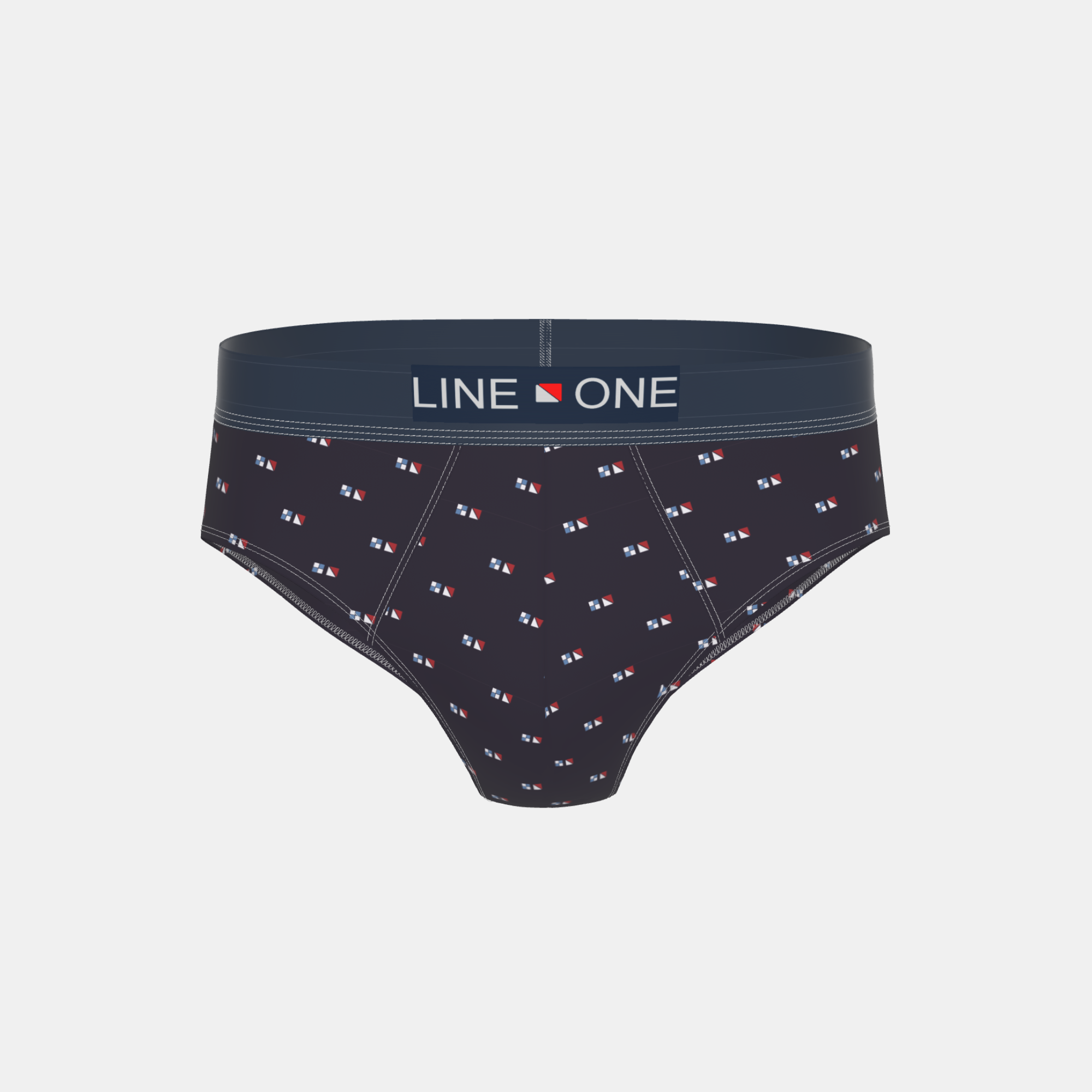 Line One Herren Slip "Digital" bedruckt