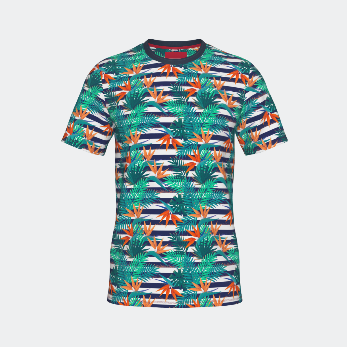 Line One Herren T-Shirt Crew Neck "printed"