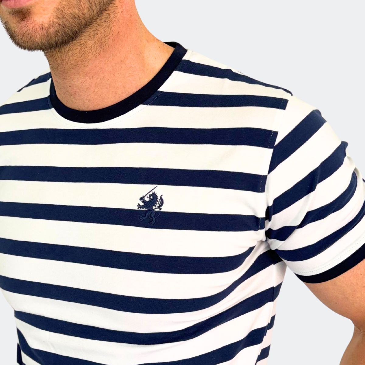 Line One Herren T-Shirt Crew Neck "printed"